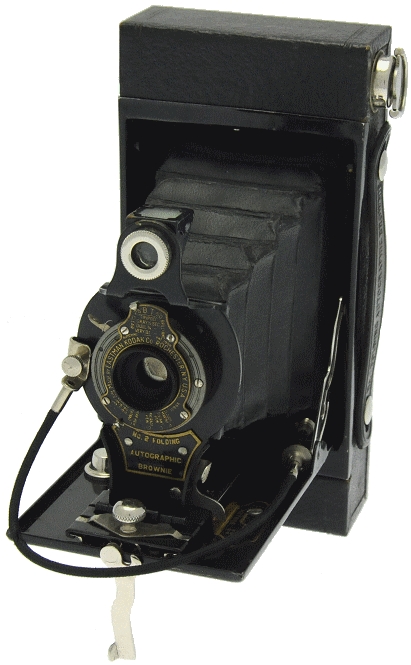 Kodak - N° 2 Autographic Brownie ''boîtier rectangulaire''