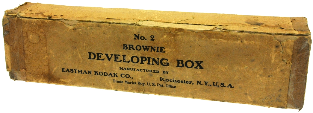 Kodak - N° 2 Brownie developing box boite