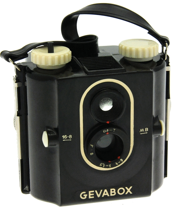 Gevaert - Gevabox 6 x 6 bakélite | Stereo Antica